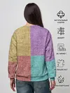 Женский свитшот / Burlap Patchwork