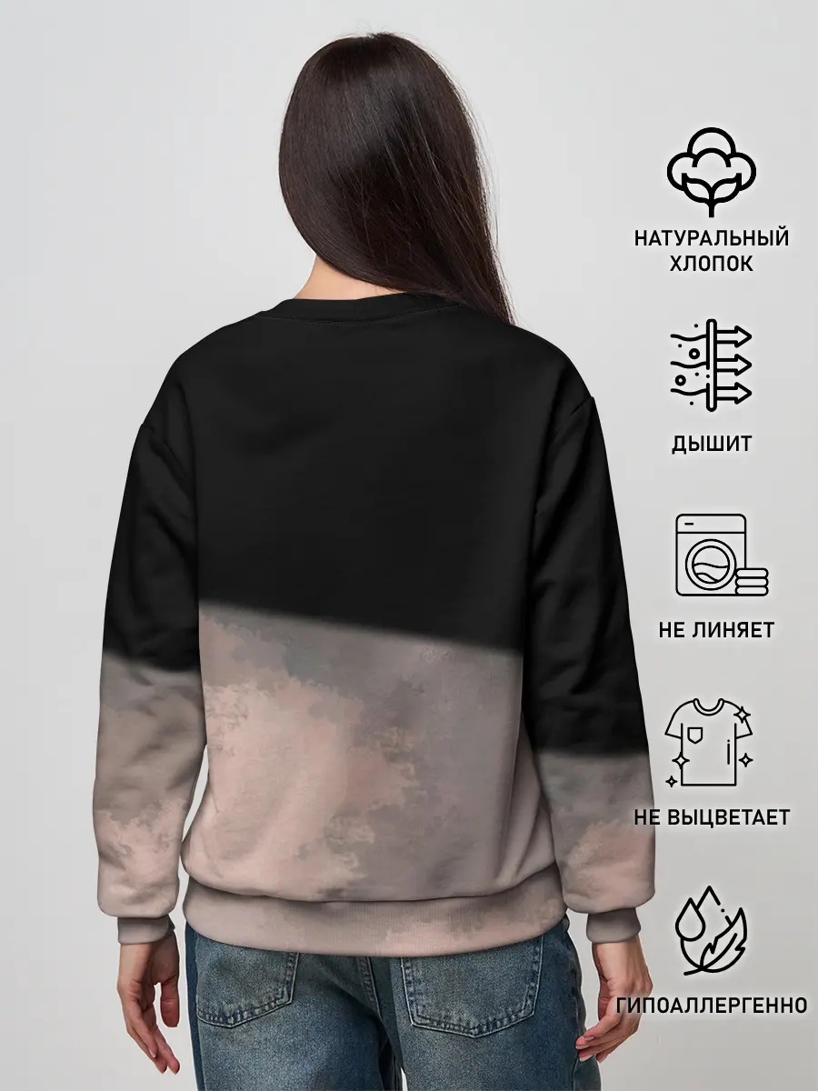 Женский свитшот / Степпенвулф из комиксов