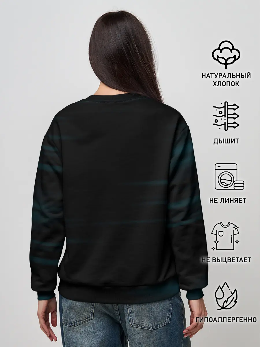 Женский свитшот / Obanai Iguro Kimetsu no Yaiba