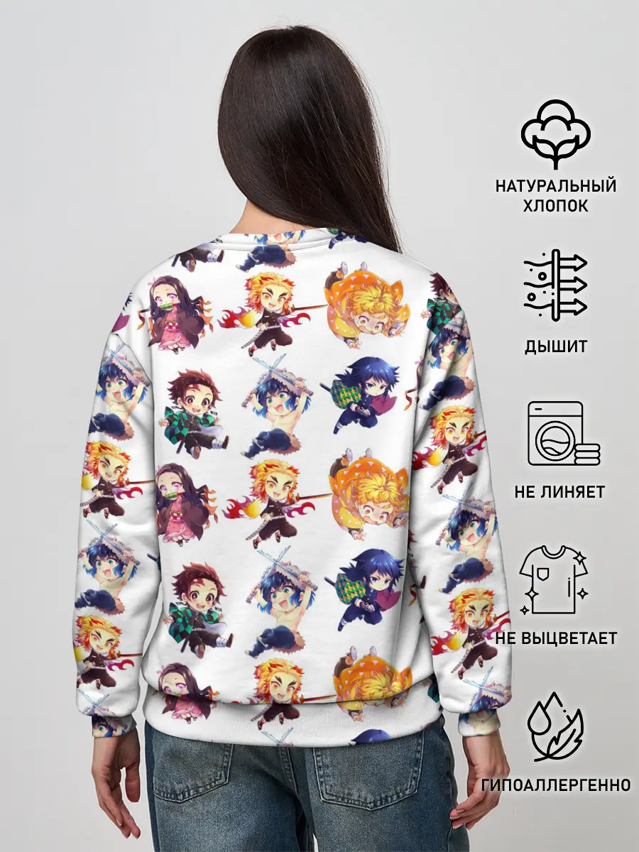 Женский свитшот / Персонажи Kimetsu no Yaiba