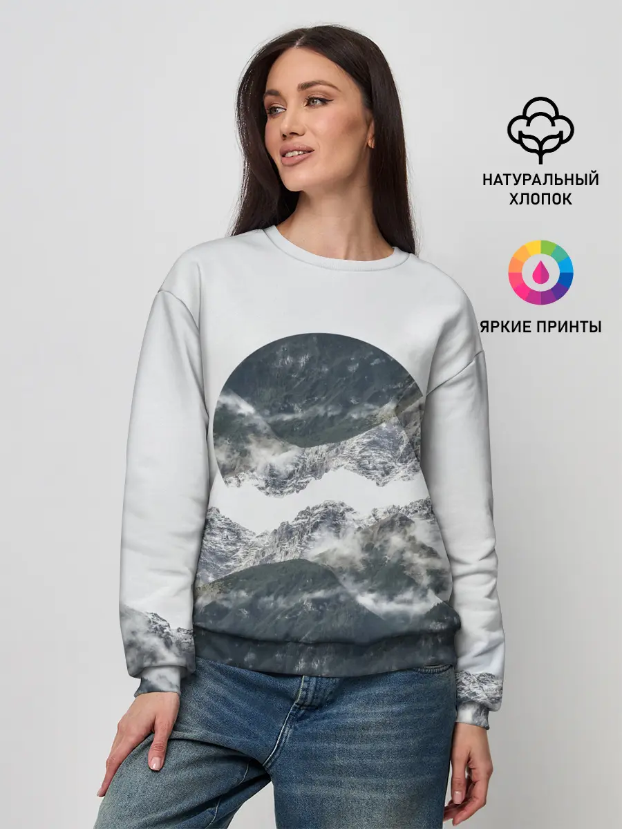 Женский свитшот / Вершина Горы