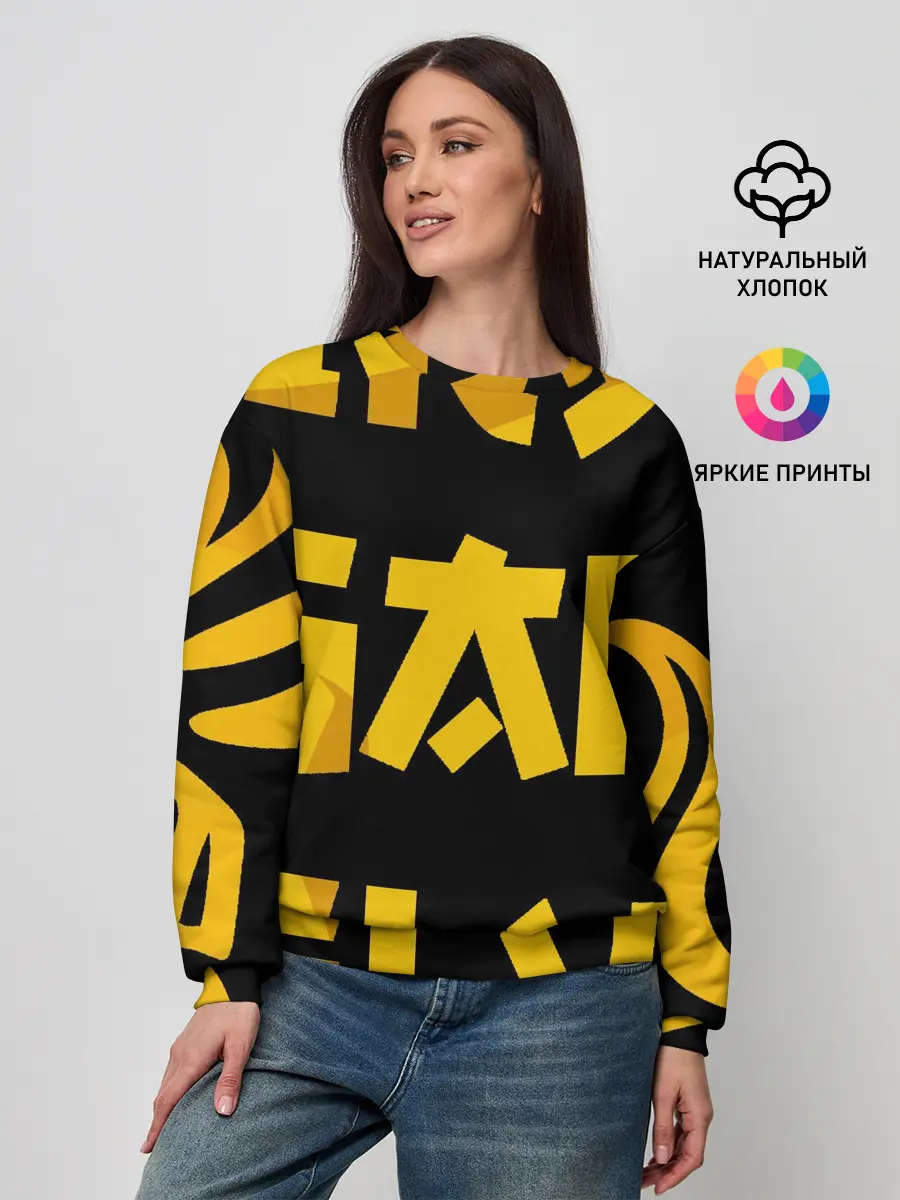 Женский свитшот / Asia Gold