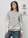 Женский свитшот / Luxury white & Gold