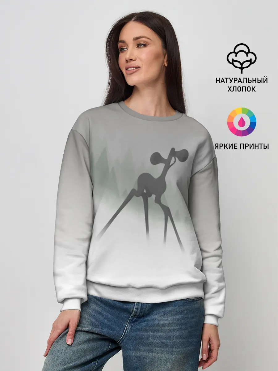 Женский свитшот / Сиренеголовый олень