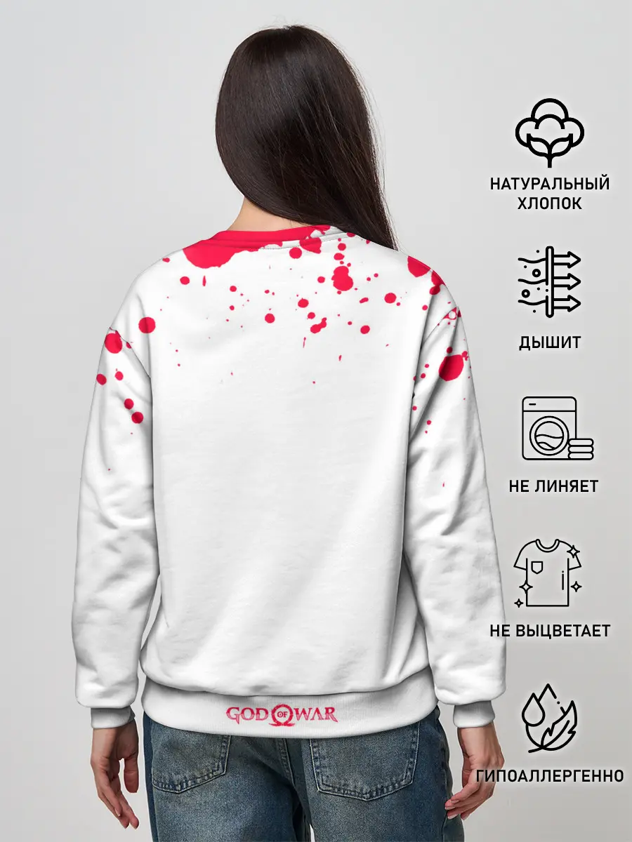 Женский свитшот / Young Kratos