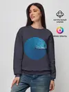 Женский свитшот / Ocean. Mosaik