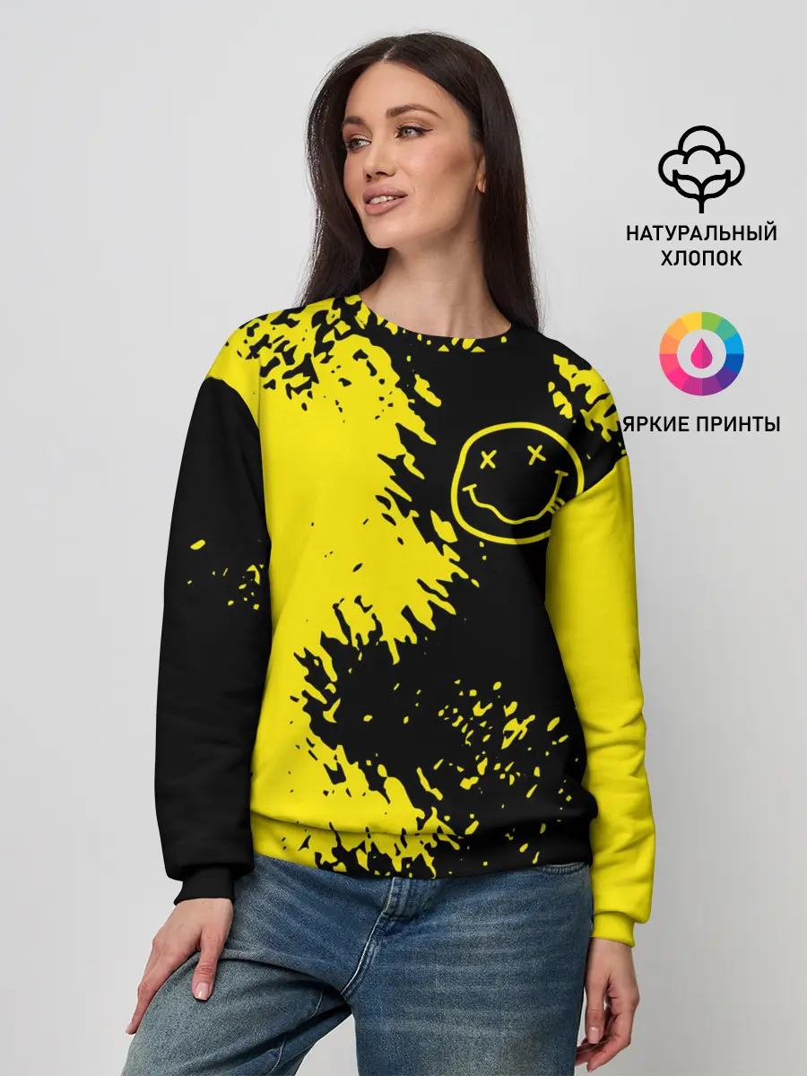 Женский свитшот / NIRVANA.