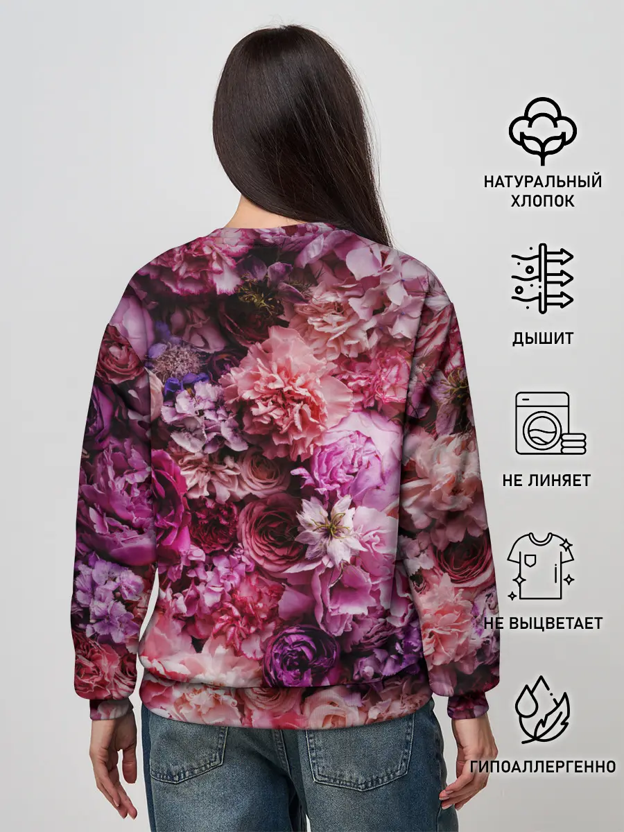 Женский свитшот / ROSE | РОЗЫ