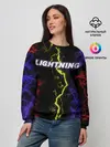 Женский свитшот / Lightning | Молния