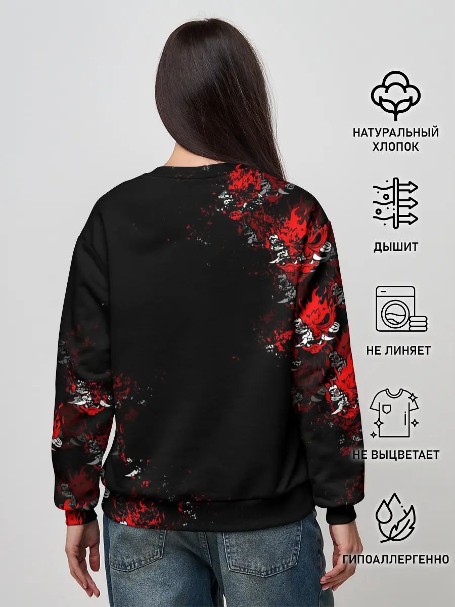 Женский свитшот / SAMURAI / CYBERPUNK 2077