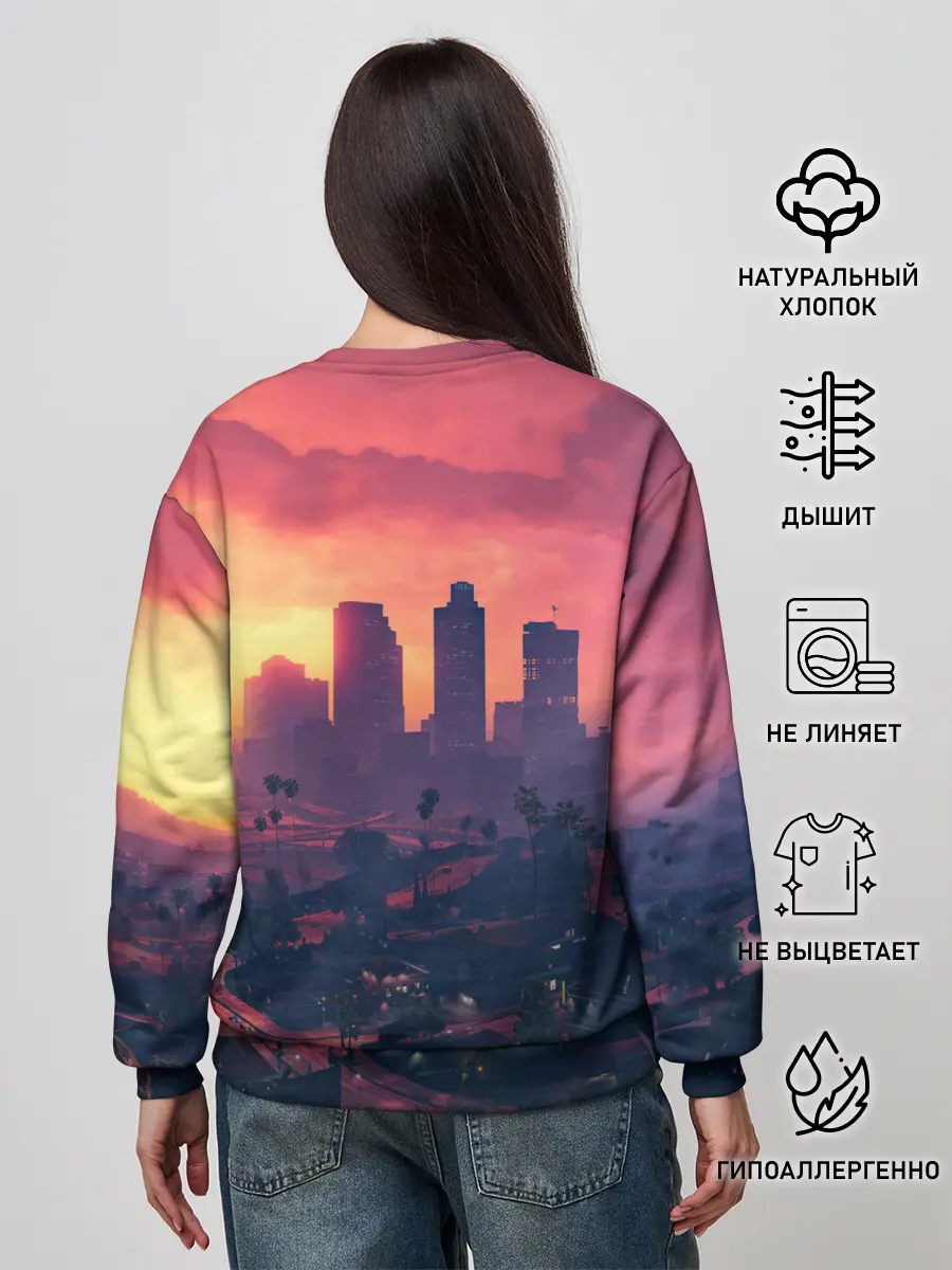 Женский свитшот / Los Santos | GTA