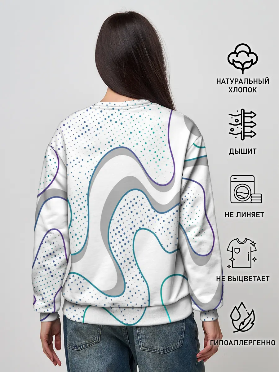 Женский свитшот / Flowers of Spartan