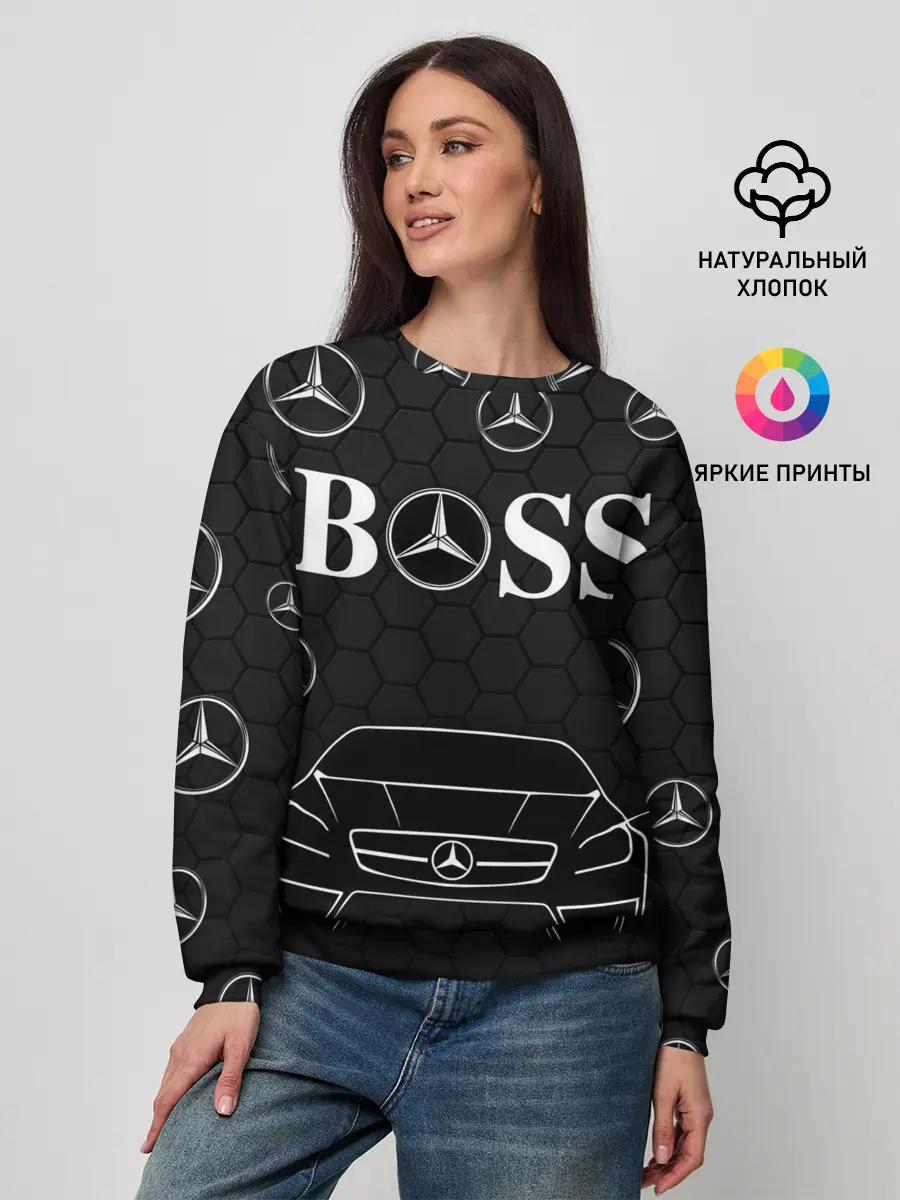 Женский свитшот / BOSS MERCEDES-BENZ