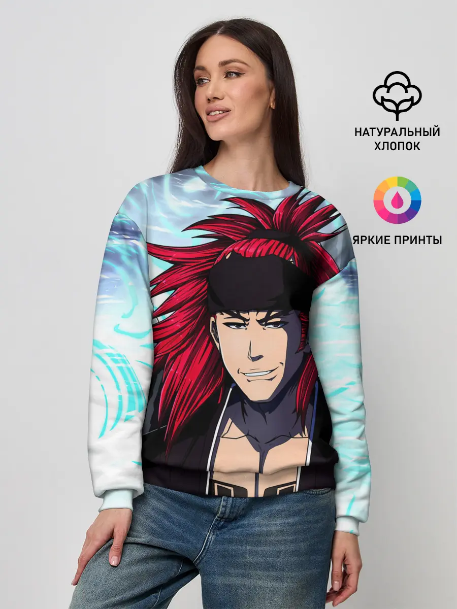 Женский свитшот / Рэндзи Абараи Блич