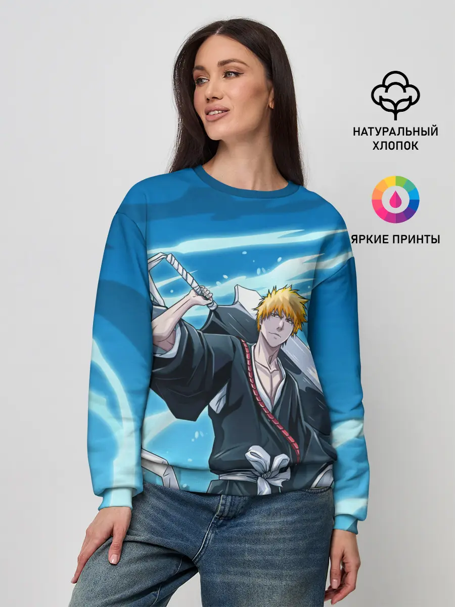 Женский свитшот / Bleach-Ichigo