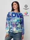 Женский свитшот / LOVE
