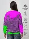 Женский свитшот / 3D Neon Monkey