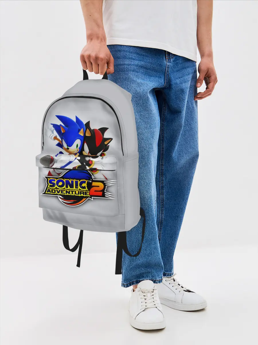 Рюкзак джинсовый / SONIC & SHADOW