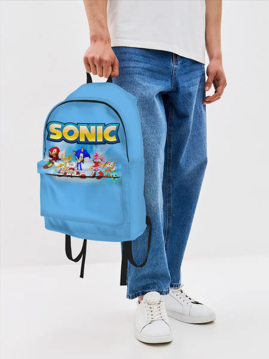 Рюкзак джинсовый / SONIC