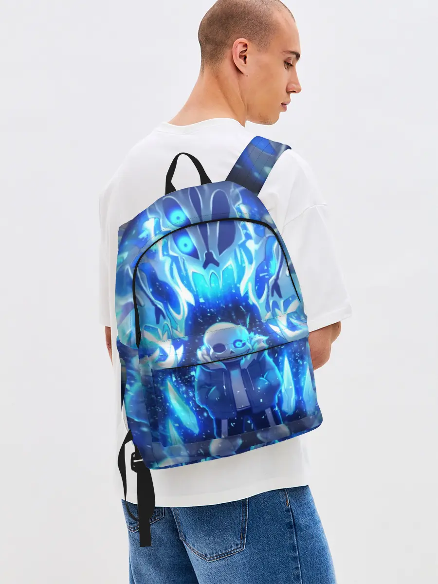 Рюкзак джинсовый / UNDERTALE | АНДЕРТЕЙЛ