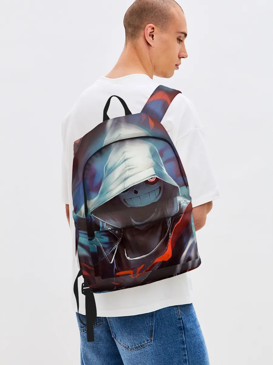 Рюкзак джинсовый / UNDERTALE | АНДЕРТЕЙЛ