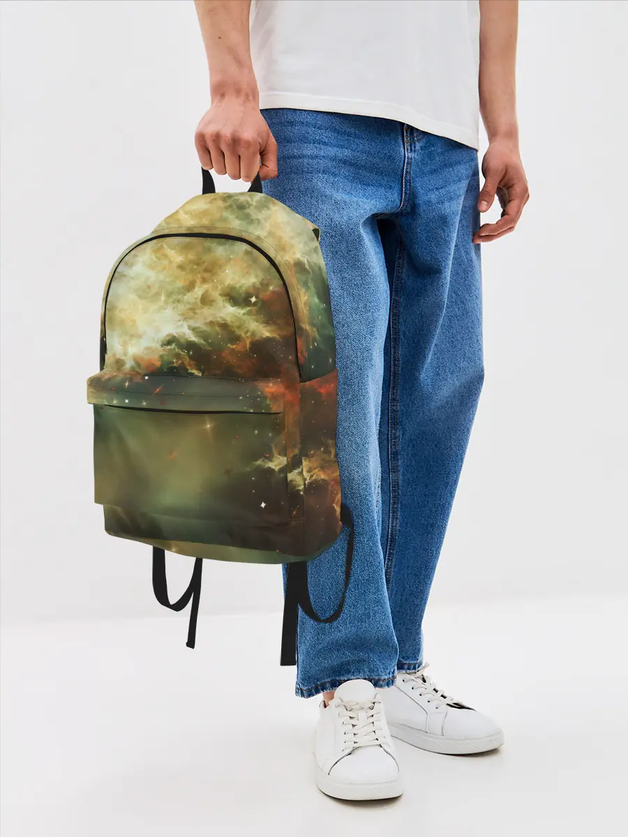 Рюкзак джинсовый / НЕОНОВЫЕ ЗВЕЗДЫ