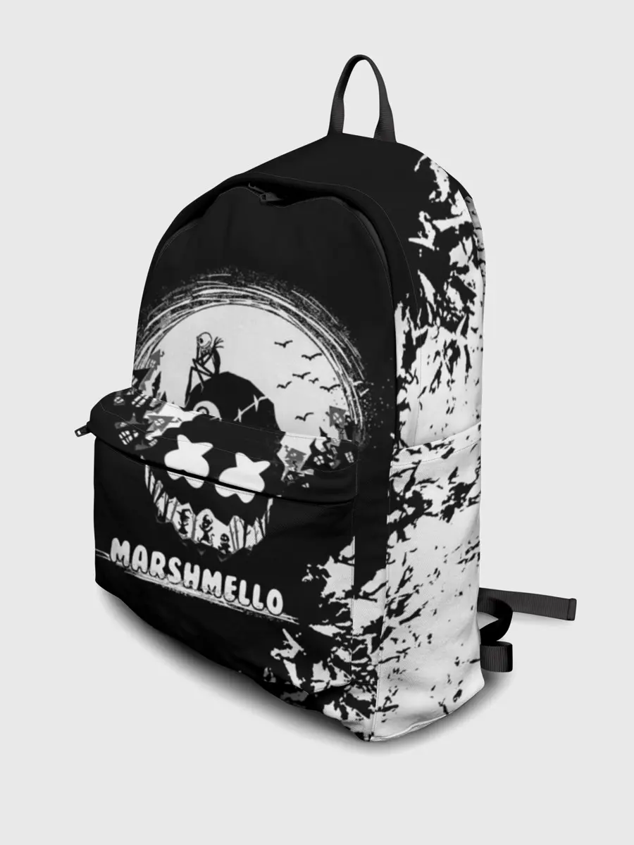 Рюкзак джинсовый / Marshmello Кошмар