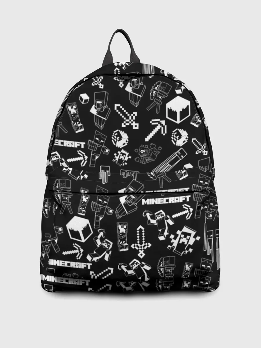 Рюкзак джинсовый / Minecraft pattern