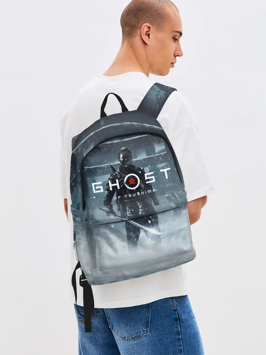 Рюкзак джинсовый / GHOST OF TSUSHIM.