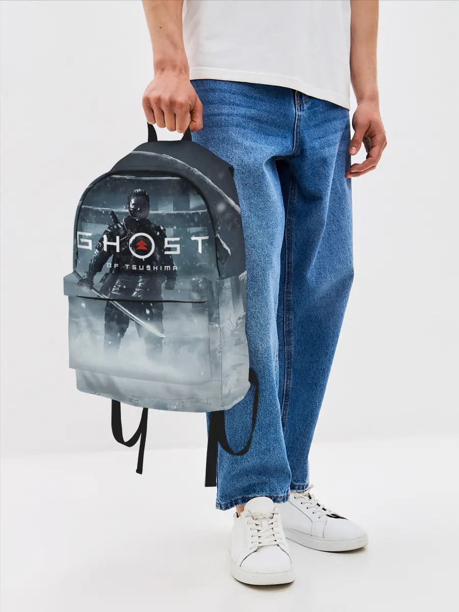 Рюкзак джинсовый / GHOST OF TSUSHIM.