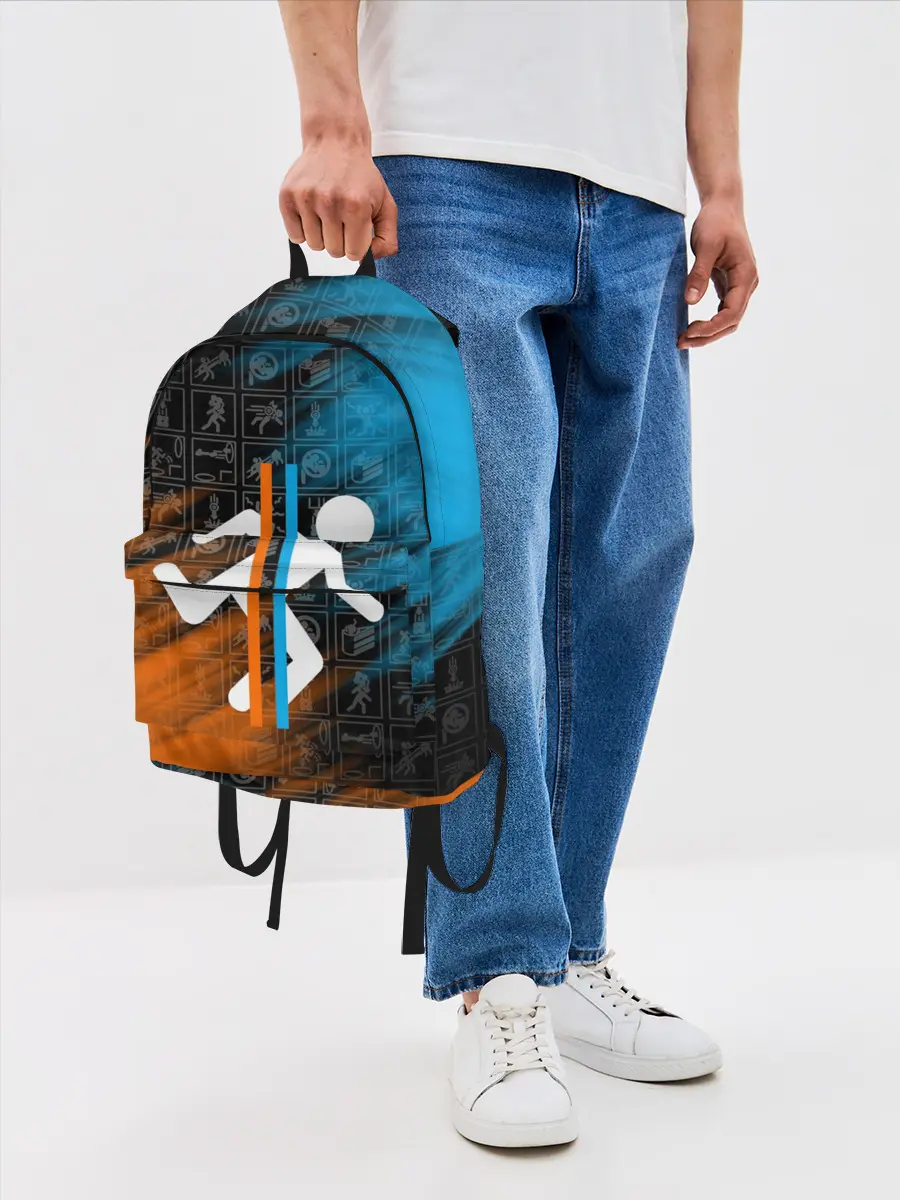 Рюкзак джинсовый / PORTAL 2