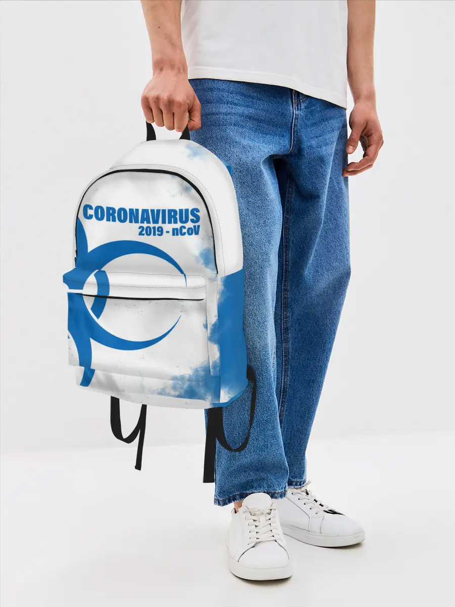 Рюкзак джинсовый / Coronavirus 2019 - nCoV