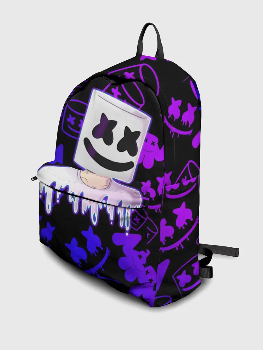 Рюкзак джинсовый / Marshmello