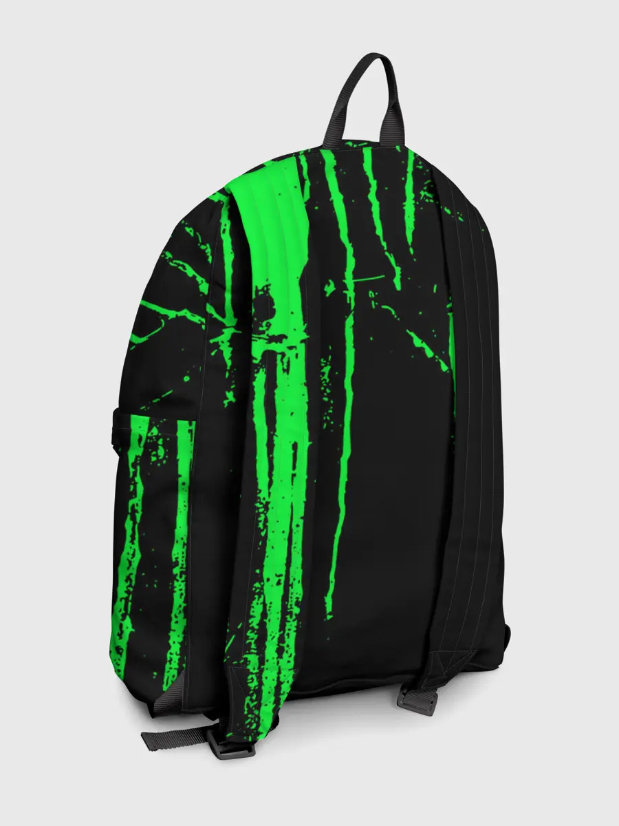 Рюкзак джинсовый / Warning Coronavirus