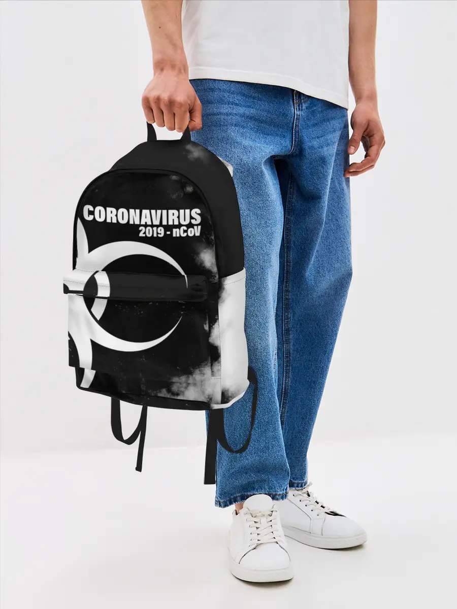 Рюкзак джинсовый / Coronavirus 2019 - nCoV