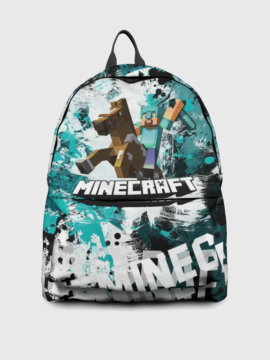 Рюкзак джинсовый / Minecraft / Майнкрафт