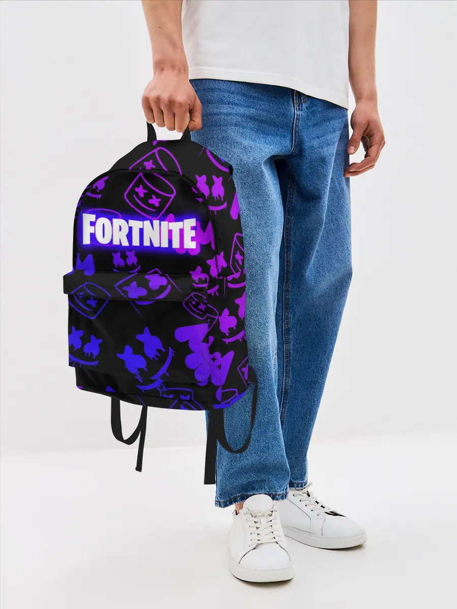 Рюкзак джинсовый / FORTNITE MARSHMELLO