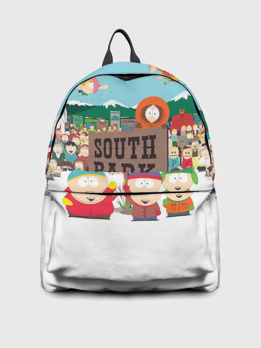 Рюкзак джинсовый / Южный Парк