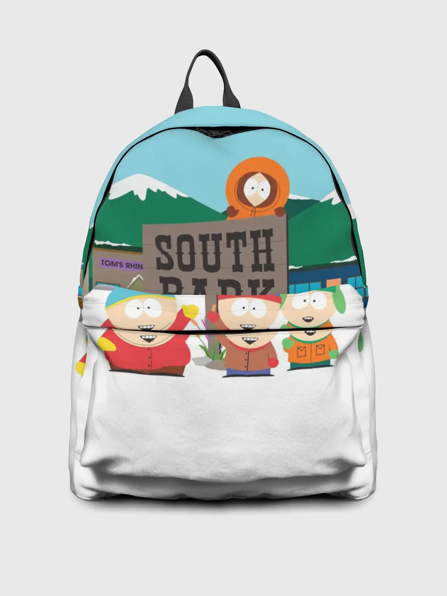 Рюкзак джинсовый / Южный Парк