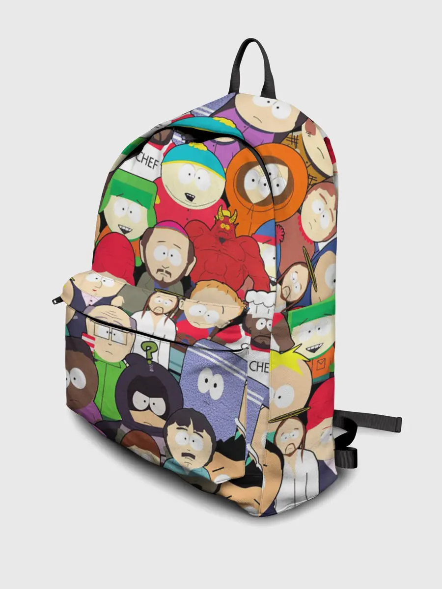 Рюкзак джинсовый / South Park персонажи