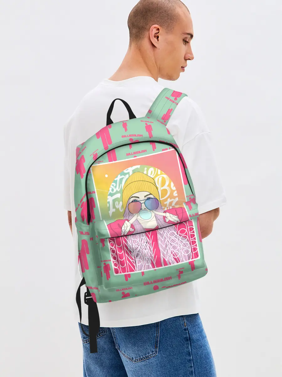 Рюкзак джинсовый / Billie Eilish