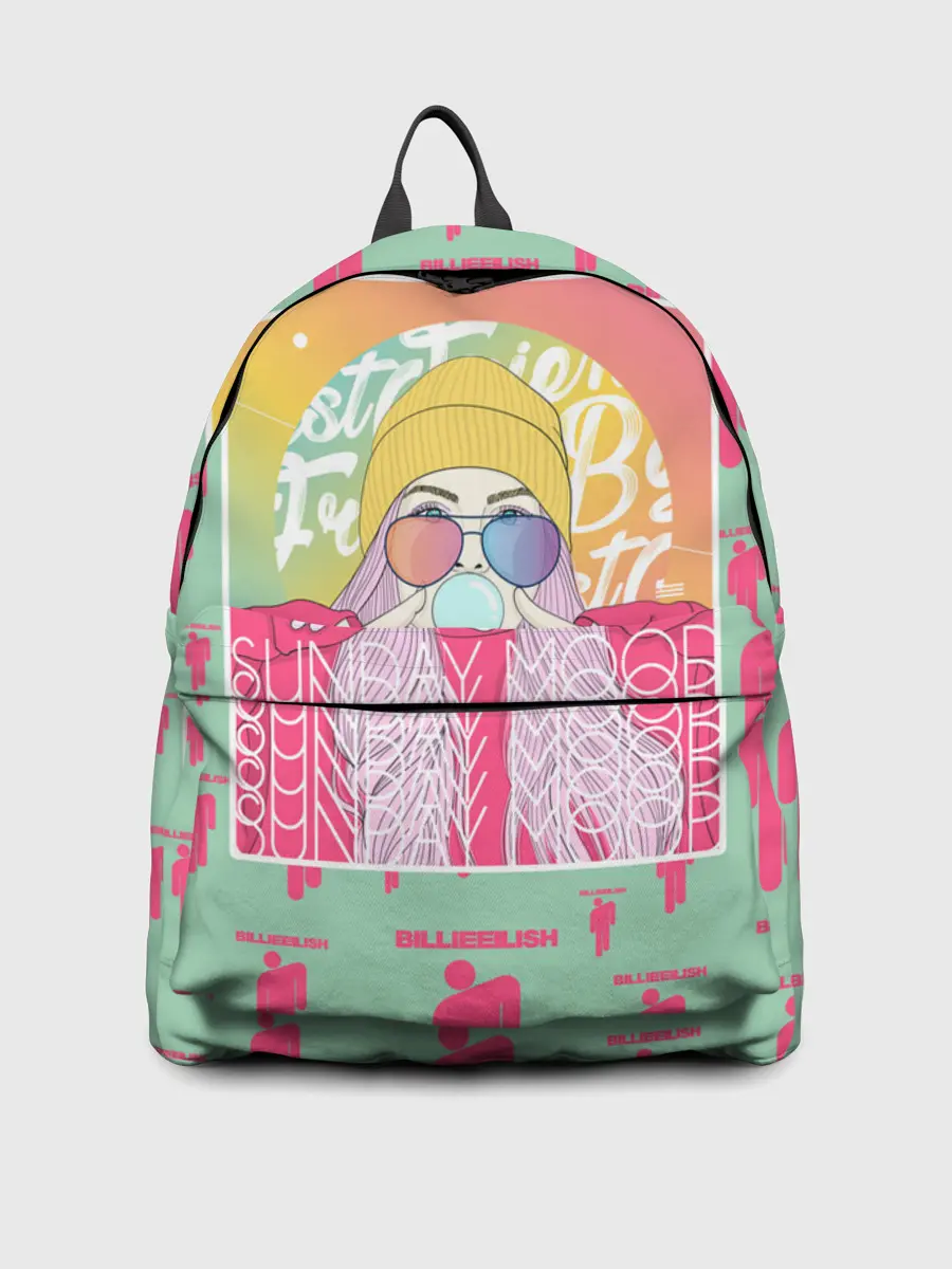 Рюкзак джинсовый / Billie Eilish