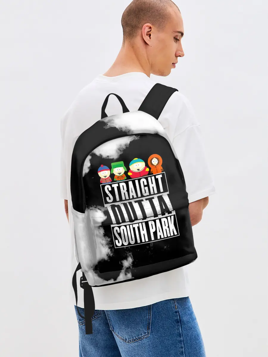 Рюкзак джинсовый / Прямо из Южного Парка