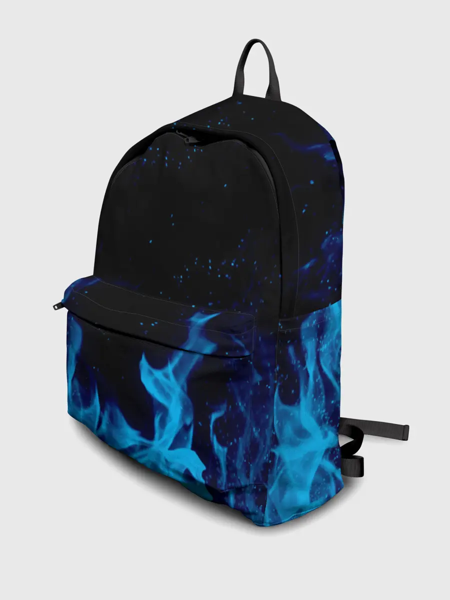 Рюкзак джинсовый / СИНИЙ ОГОНЬ | BLUE FIRE