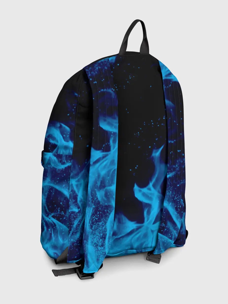 Рюкзак джинсовый / СИНИЙ ОГОНЬ | BLUE FIRE