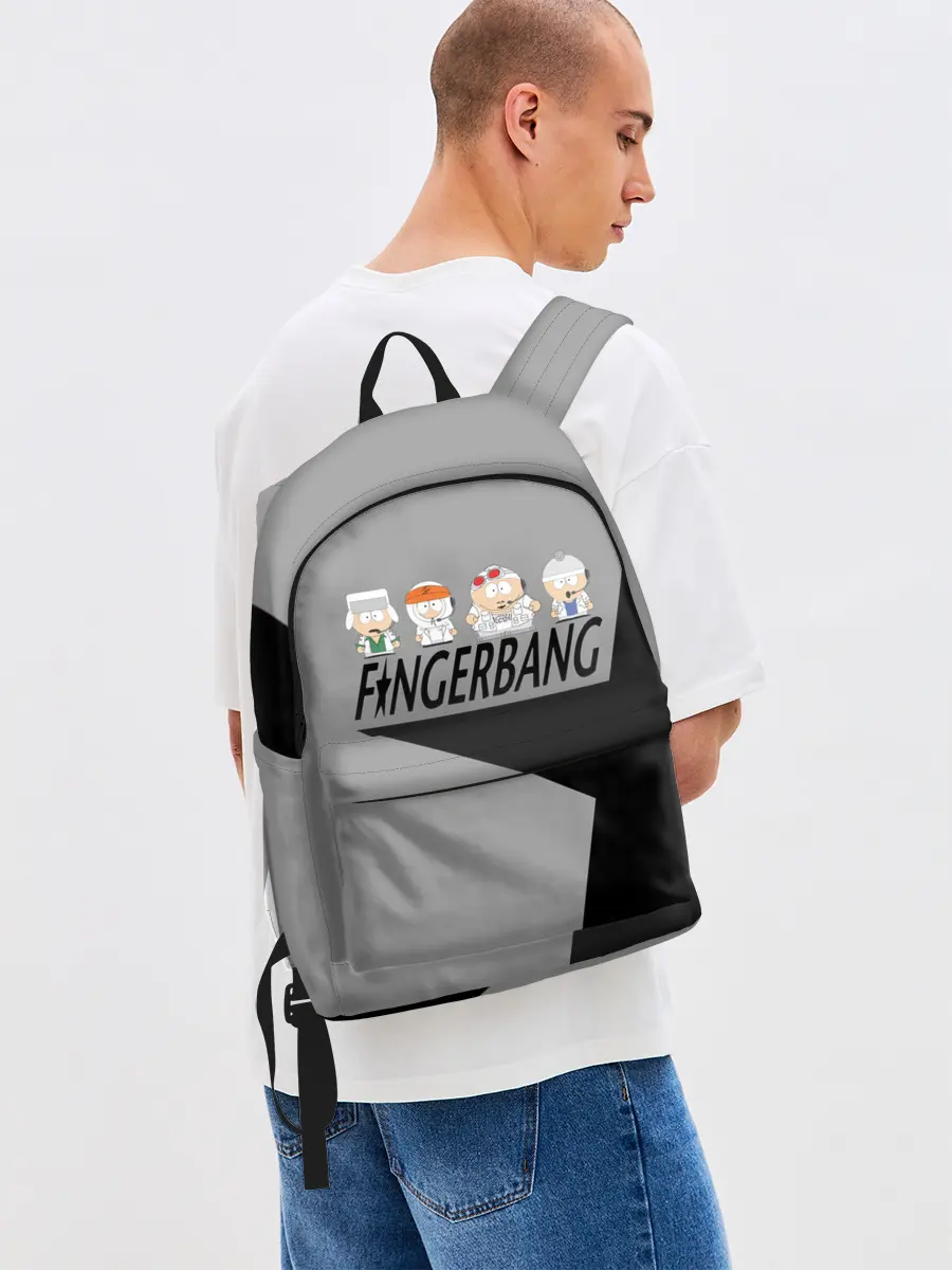 Рюкзак джинсовый / FINGERBANG