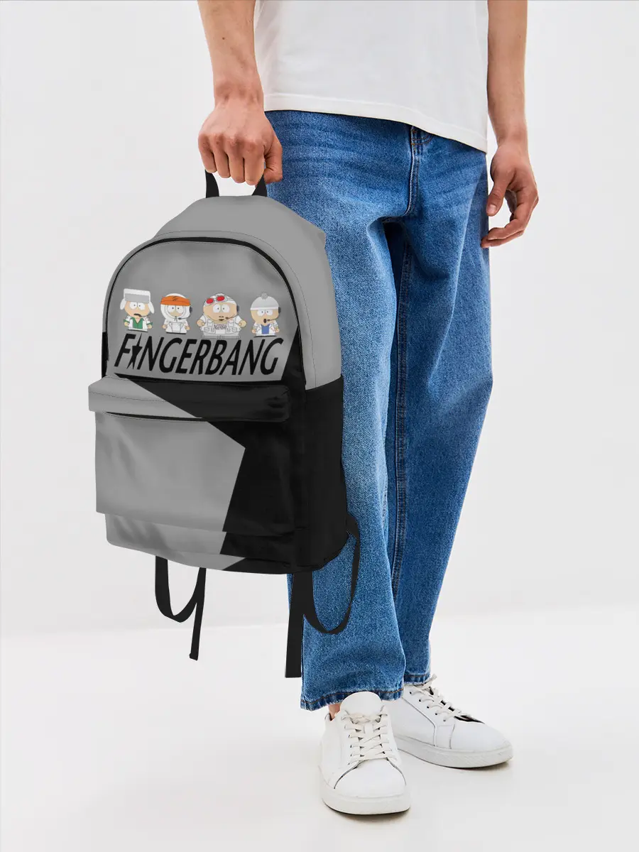 Рюкзак джинсовый / FINGERBANG