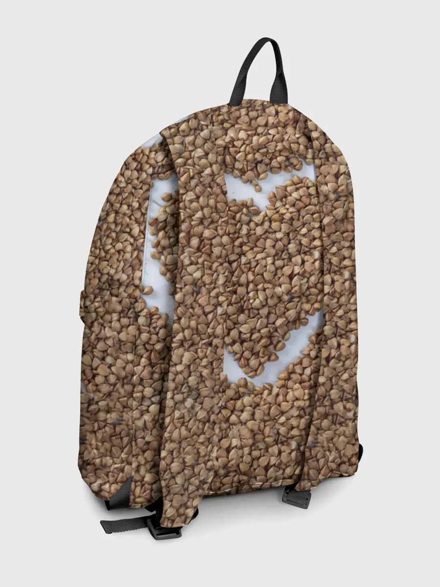 Рюкзак джинсовый / i love гречка