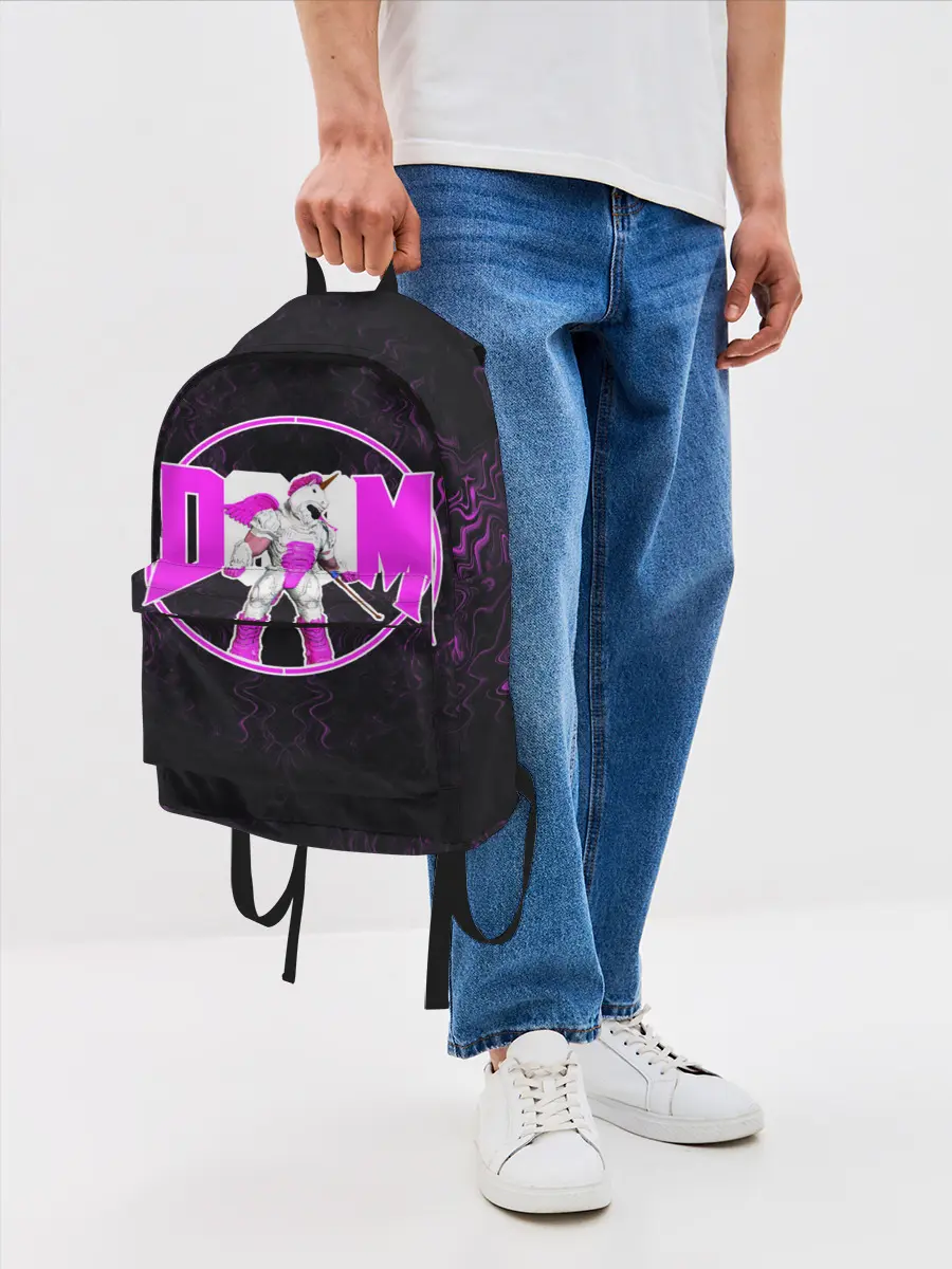 Рюкзак джинсовый / DooM Eternal