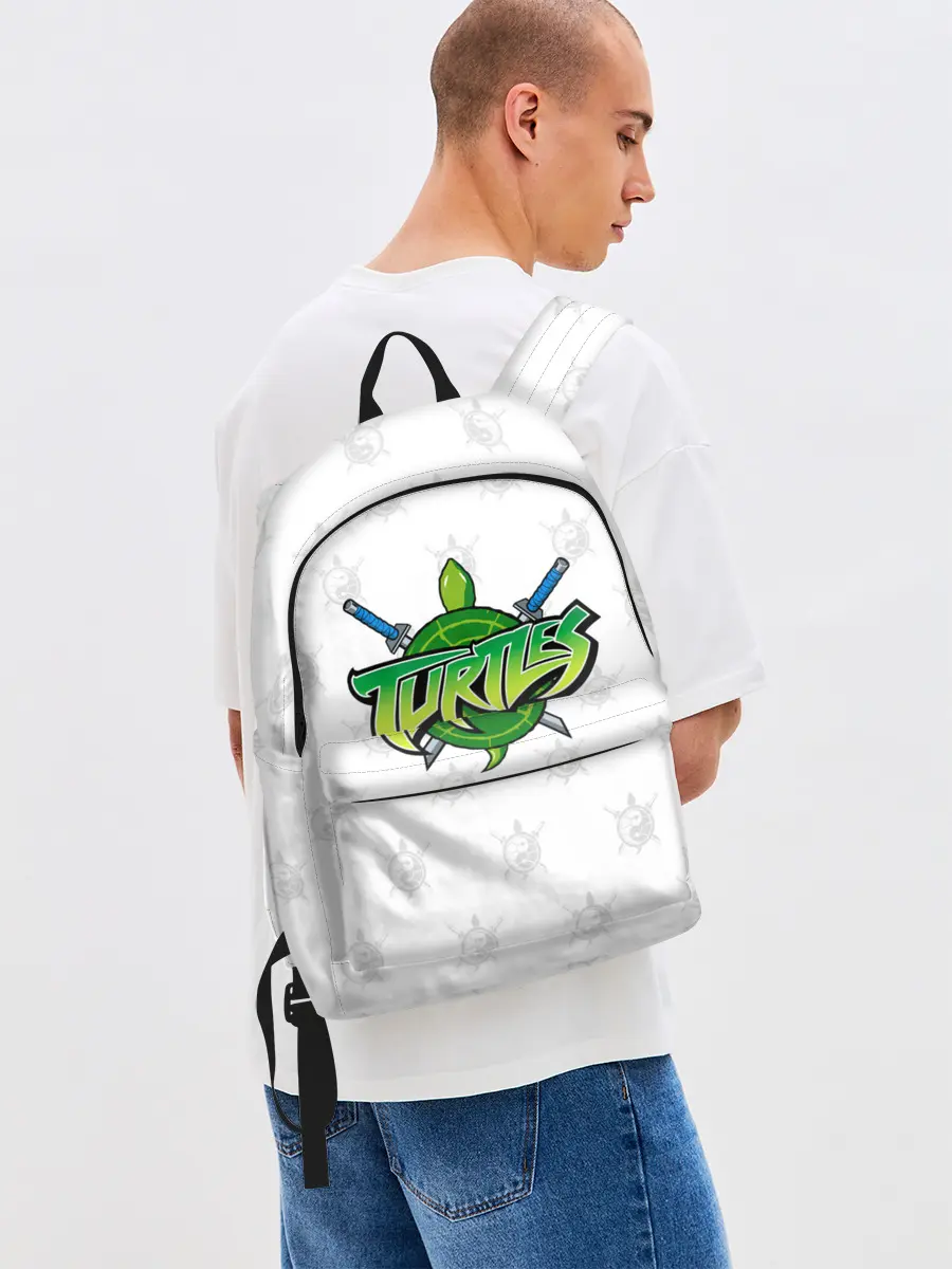 Рюкзак джинсовый / Черепашки - ниндзя